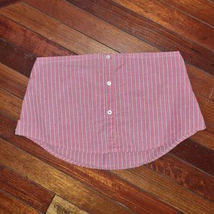 Upcycled bustier top